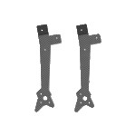 Hot Sales IFlight SH CineFlow 5 Replacement Parts Carbon Fiber Side Panels Middle Top Bottom Plate TPU-Drones Accessories